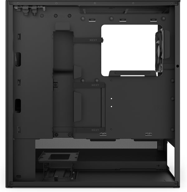 NZXT H5 Flow RGB (2024) ATX-chassis med vindue, sort