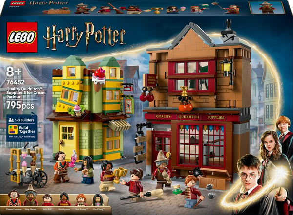 LEGO Harry Potter 76452 Fantastiska kvidrutstillbehör och glassbar