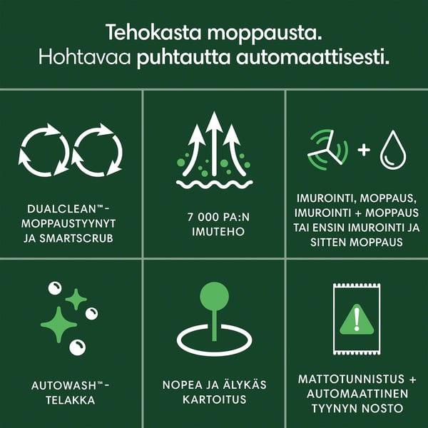 iRobot Roomba 405 Combo+ robotdammsugare - svart
