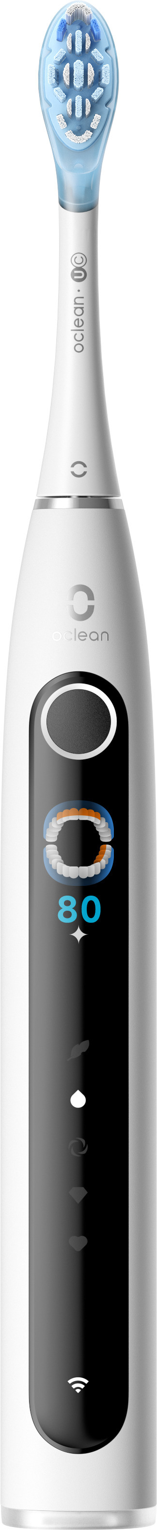 Oclean X Pro 20 eltandborste, vit