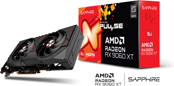 Sapphire PULSE RX 9060 XT GAMING OC 16 GB grafikkort