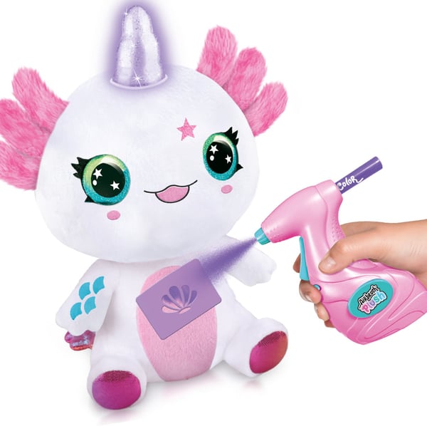 Airbrush Mjuk Axolotlfigur