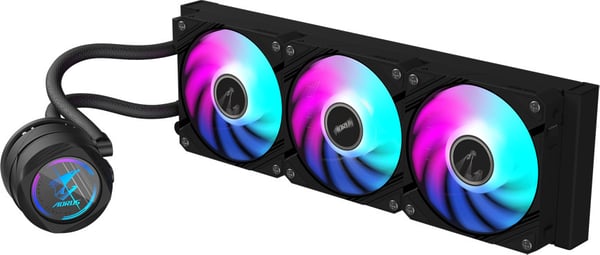 Gigabyte AORUS WATERFORCE II 360 vätskekylningssystem, svart