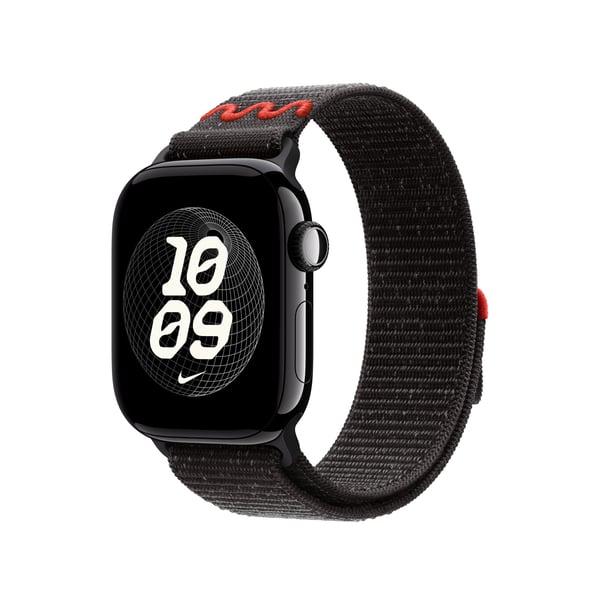Apple Watch 42 mm Midnattsvart Nike Sport Loop armband