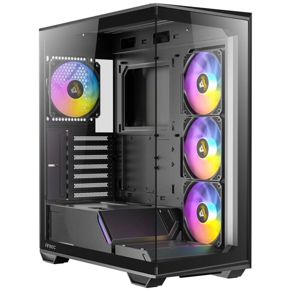 Antec C3 ARGB ATX-chassi med fönster, svart