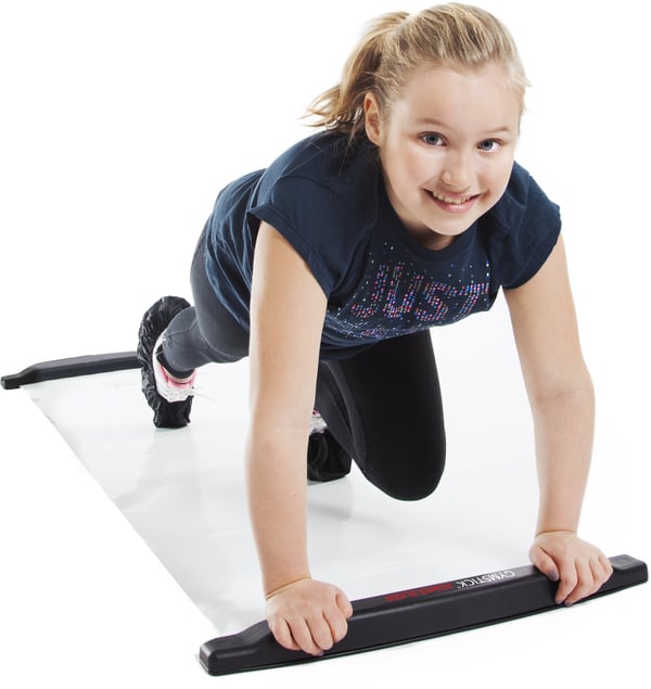 Gymstick PowerSlider Basic -glidmatta, 180 cm