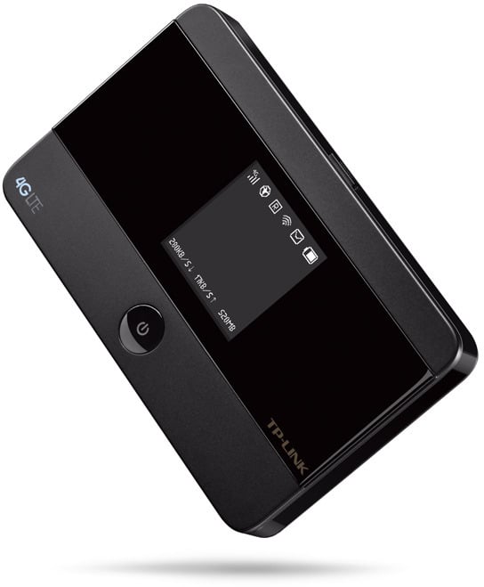 TP-LINK M7350 LTE-modem og WiFi-basestation