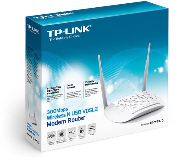 TP-LINK TD-W9970 ADSL2+/VDSL-modem