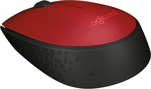 Logitech M171 -trådlös mus, röd