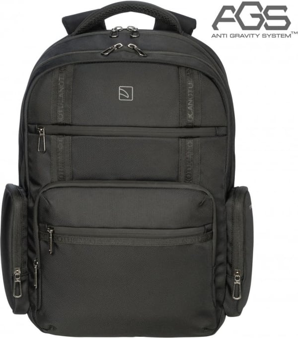 Tucano Sole Gravity AGS 17" -ryggsäck, svart