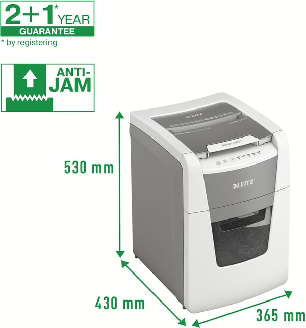 Leitz IQ Small Office 100 -automatisk papirskærer, P4