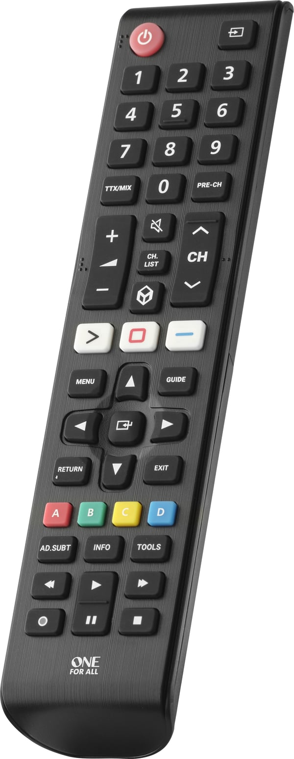 One For All URC 4910 -universalfjernbetjening til Samsung TV-apparater