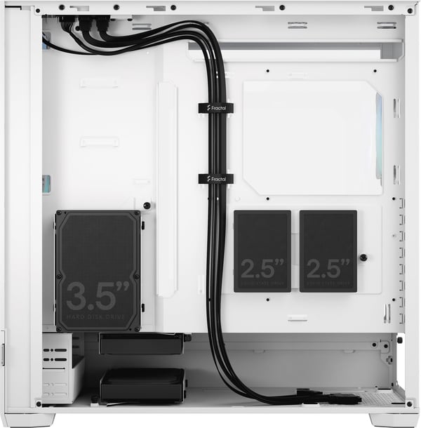 Fractal Design Pop XL Air RGB Hvid TG E-ATX-kabinet med vindue, hvid