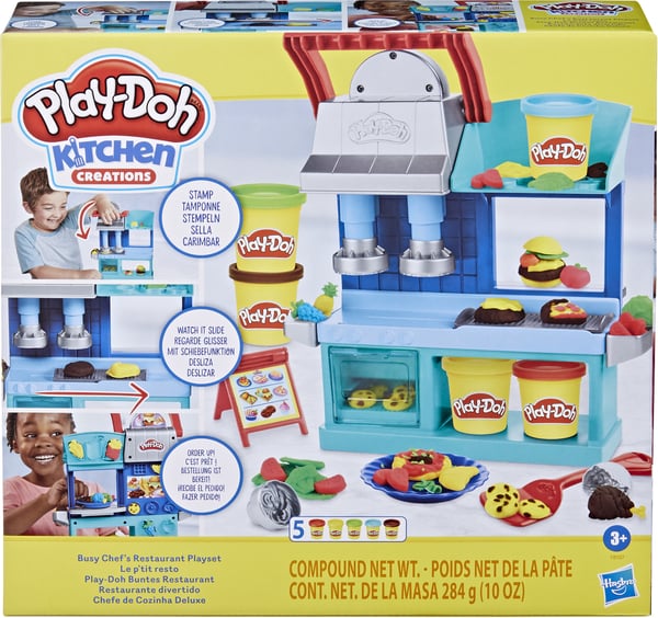 PLAY-DOH Busy Chefs Restaurant - restaurant lege sæt