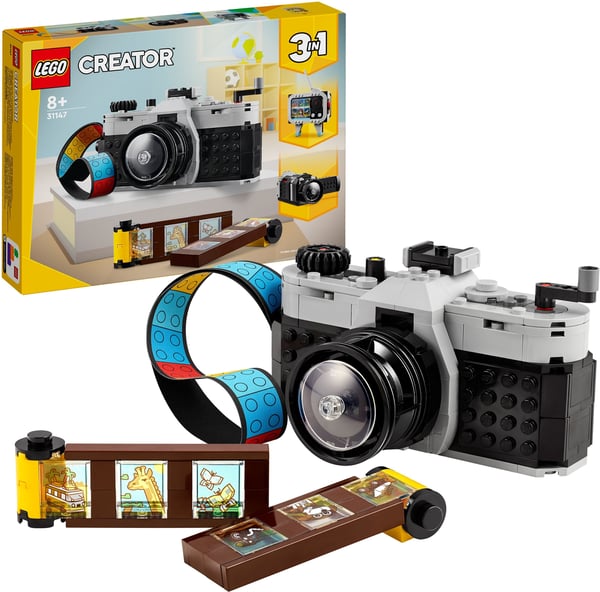 LEGO Creator Retrokamera 3-i-1-leksak 31147