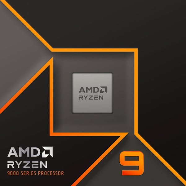 AMD Ryzen 9 9900X-processor til AM5-sokkel