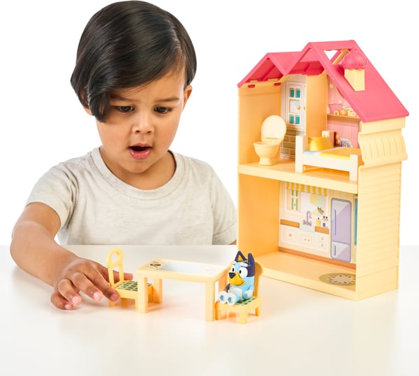 Bluey Mini Home - familiens minihus - legetøjssæt