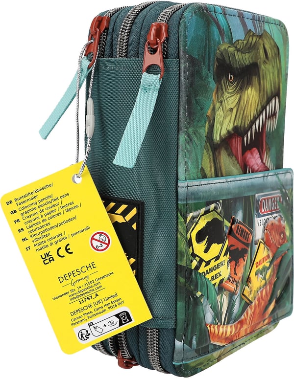 Dino World DANGER - Triplåda