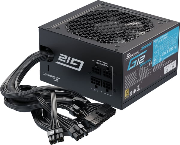 Seasonic FOCUS GM-650 ATX strømforsyning, sort, 650 W