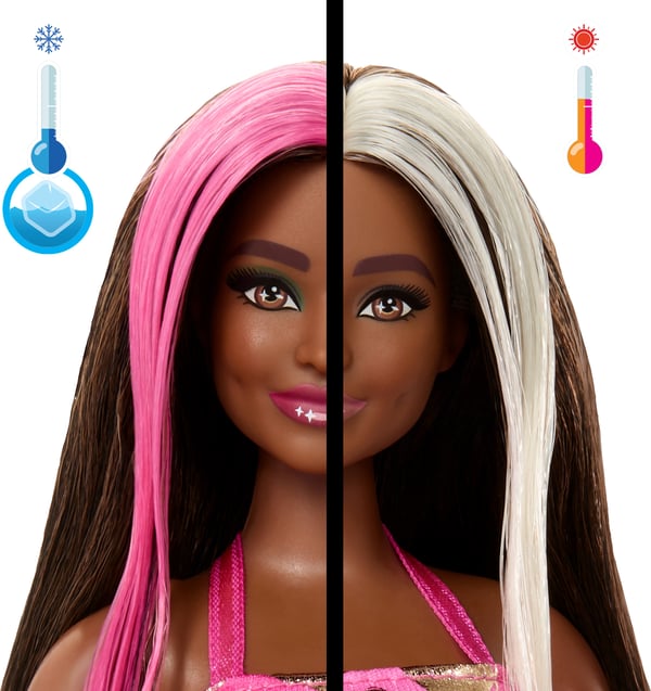 Barbie Party Unboxed Shimmerin’ Hearts dukke og kæledyr