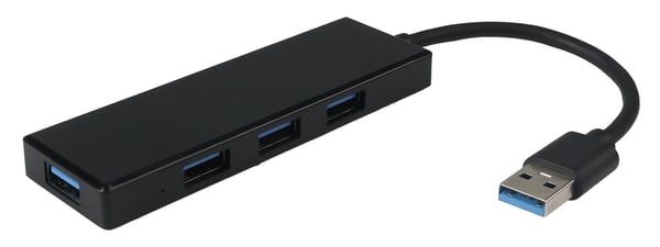 Fuj:tech USB-A-hubb, 4 portar