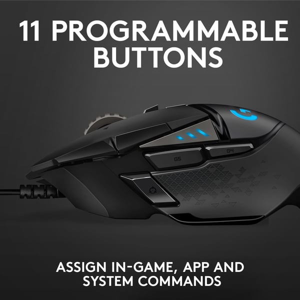 Logitech G502 HERO -spelför mus