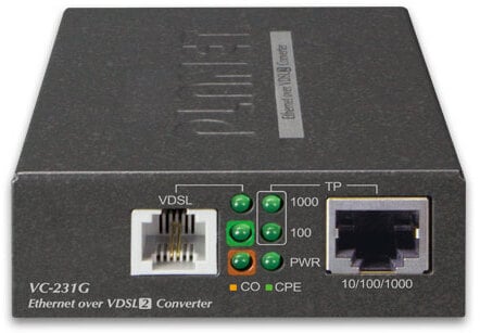 PLANET VC231G, Ethernet VDSL2 medieomformer