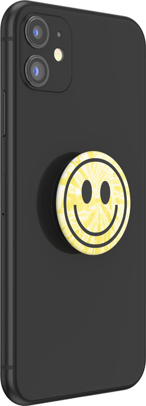 PopSockets PopGrip holder, Tie Dye Smiley