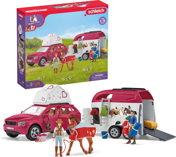 Schleich Horse Club 42535 - Eventyr med bil og hestetransportvogn