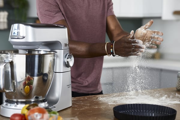 Kenwood KVL85.004SI Titanium Chef Baker XL -universalmaskine