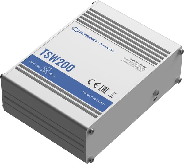 Teltonika TSW200 8port PoE switch