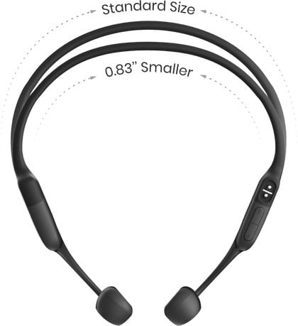 Shokz OpenRun Mini -knoglenet hovedtelefoner, sort