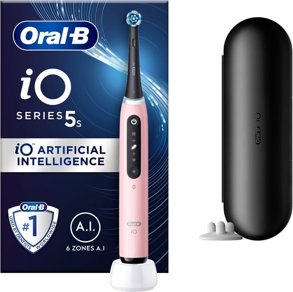 Oral-B iO Series 5s - elektrisk tandbørste, rosa