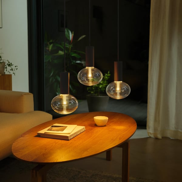 Philips Lightguide Cord - hængende kabel til lampe, sort, E27