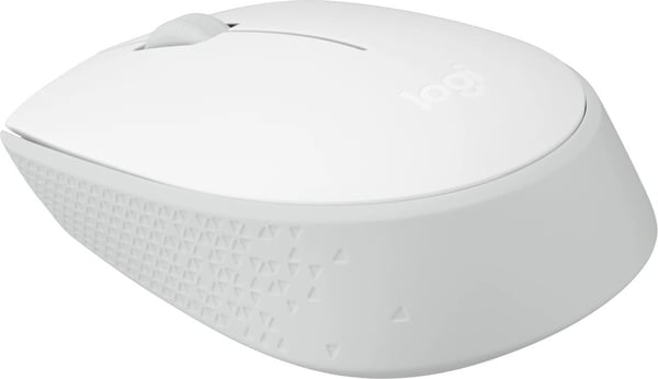 Logitech M171 - trådløs mus, naturhvid