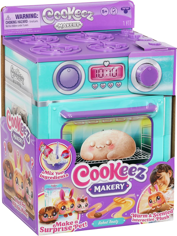Cookeez Makery - brødovn og mystisk plysdyr, vanilje