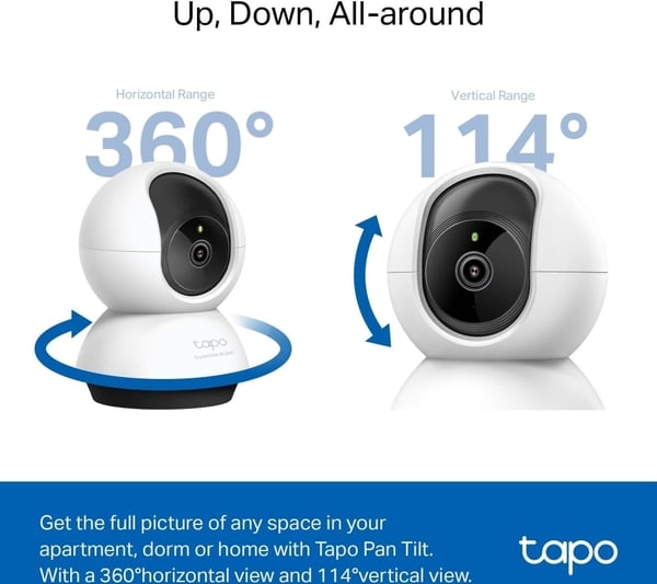 TP-LINK Tapo C220 Pan Tilt AI övervakningskamera