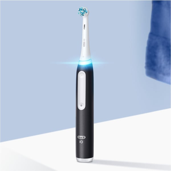 Oral-B iO Series 3s Duo - el-tandbørste dobbeltskaft, blå / sort