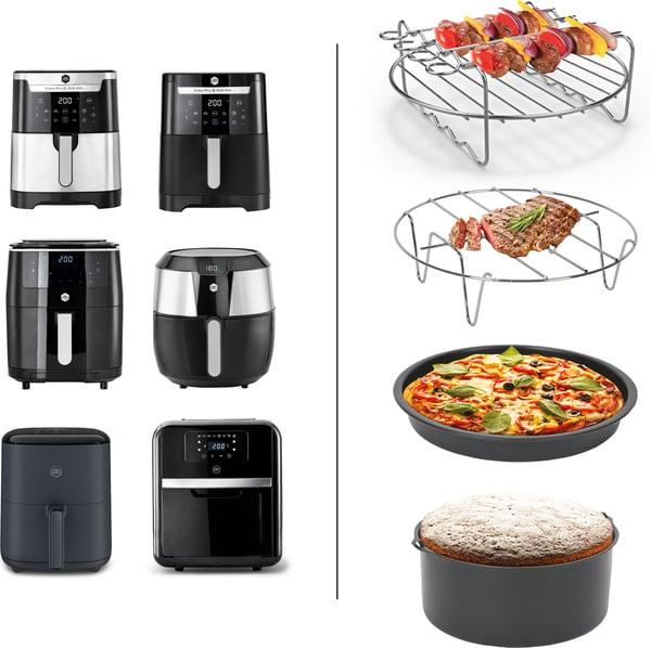 OBH Nordica/Tefal Easy Fry -tilbehørssæt til OBH Nordica XXL airfryer-modeller