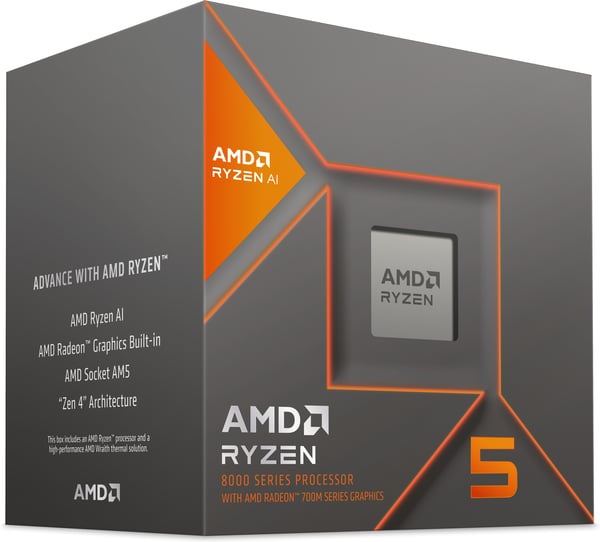 AMD Ryzen 5 8600G-processor til AM5-sokkel