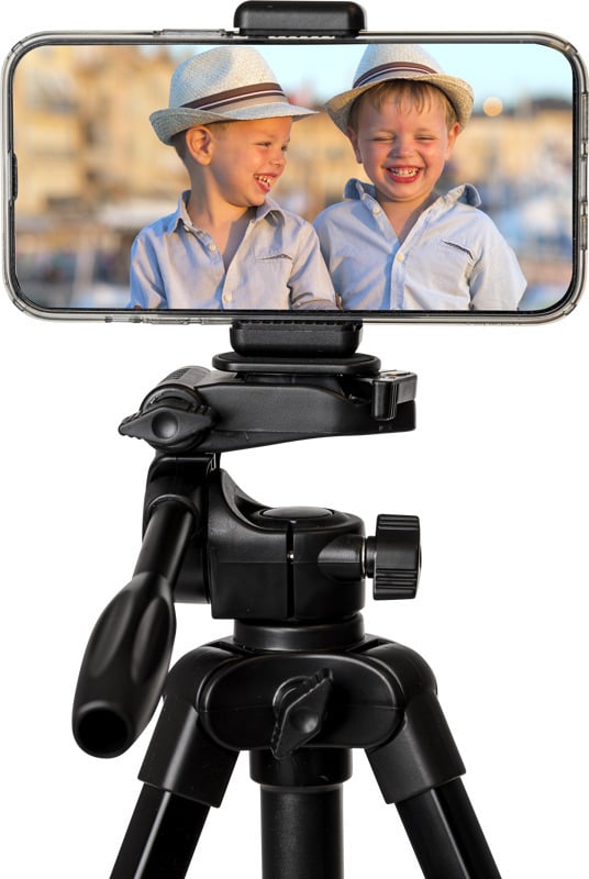 Velbon EX-230II -kamerastativ med smartphone-holder