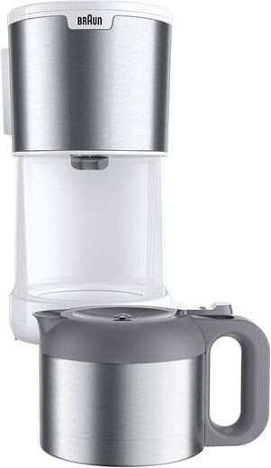 Braun PurShine KF1505WH termokaffemaskine