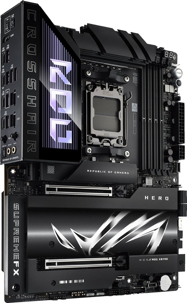 ASUS ROG CROSSHAIR X870E HERO ATX - hovedkort