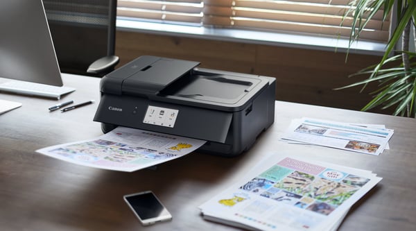 Canon Pixma TS9550a bläckstråle-multifunktionsskrivare, svart