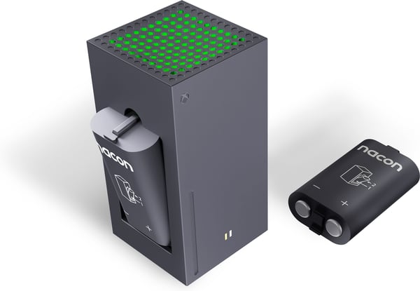 Nacon Double External Battery -batteripaket + laddare, Xbox