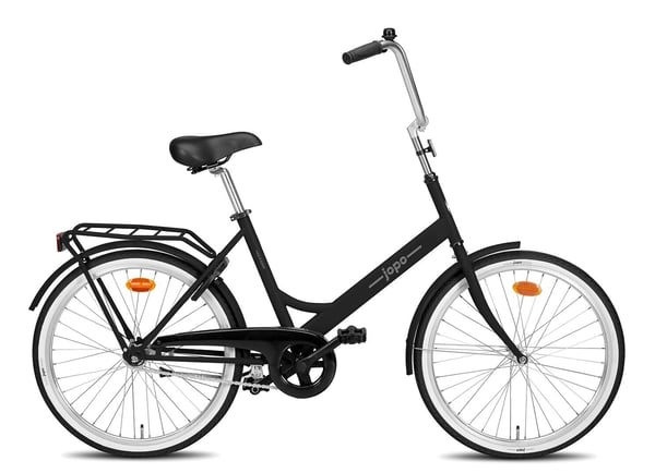 Helkama Jopo cykel, 24", 1-växlad, svart