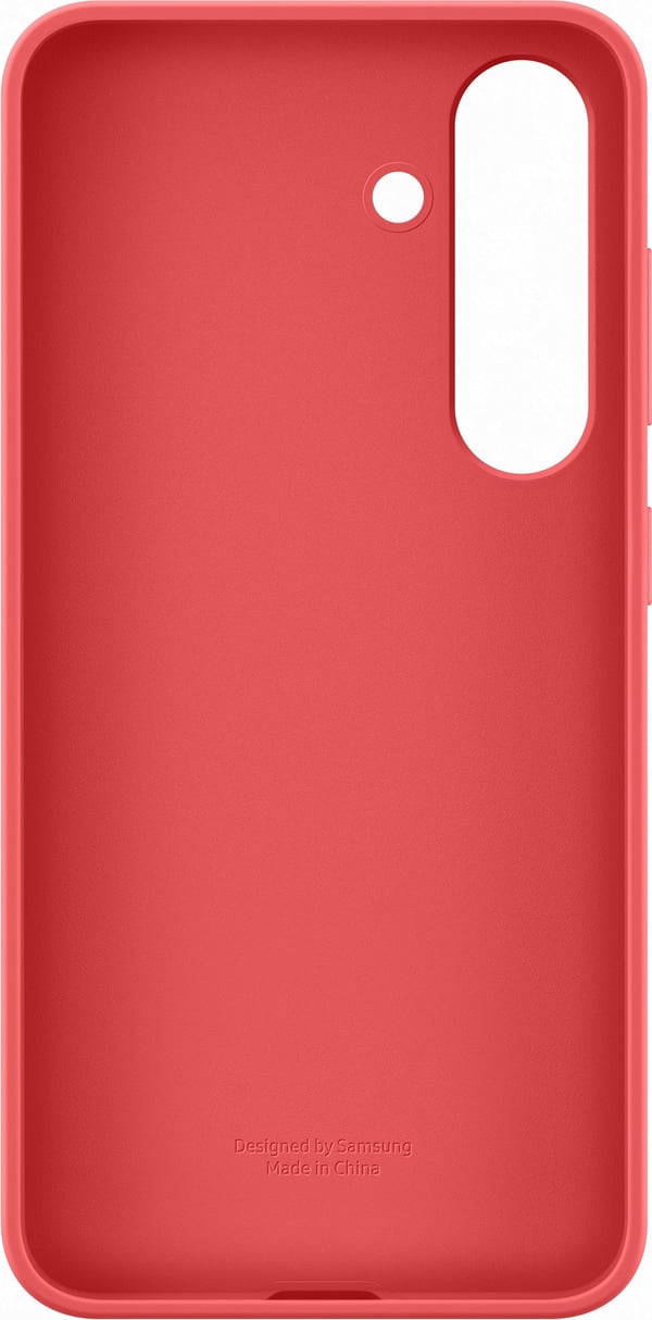 Samsung Galaxy S25 Silikonecover, rød