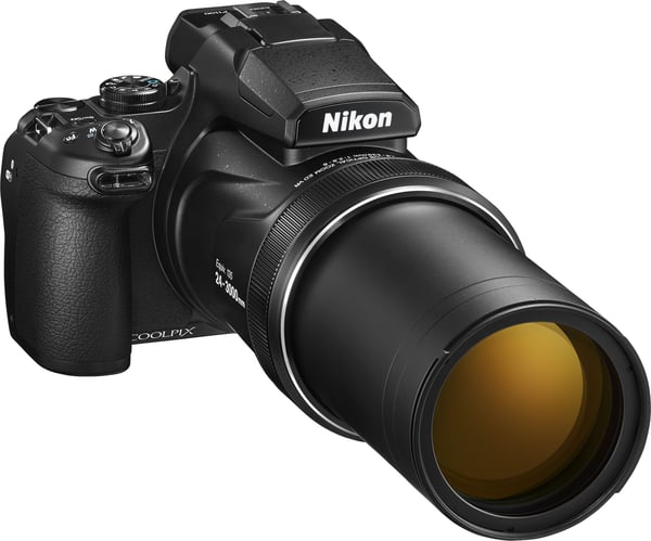 Nikon Coolpix P1100 digitalkamera, sort