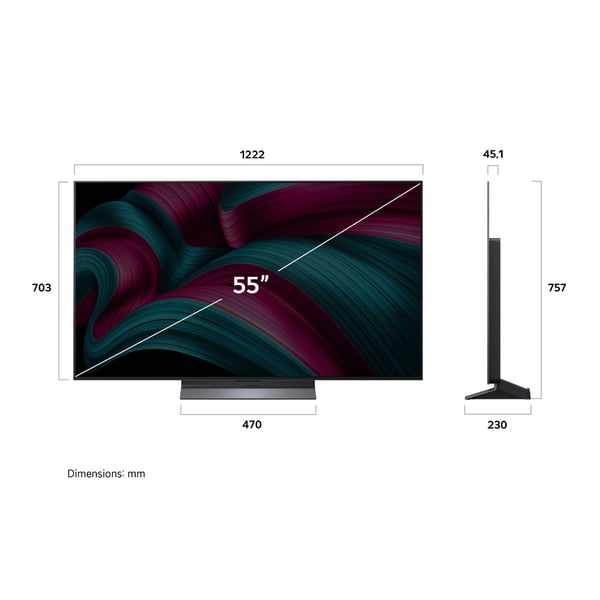 LG 55" OLED evo C5 4K TV (C51)