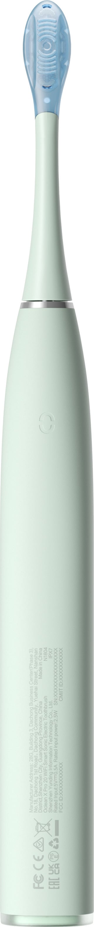Oclean X Pro 20 S eltandborste, grön